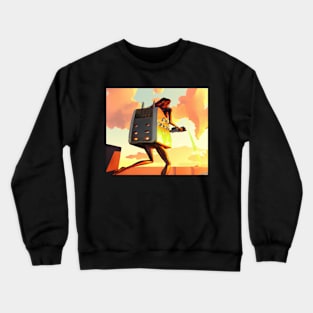 Breakfast On The Run Crewneck Sweatshirt